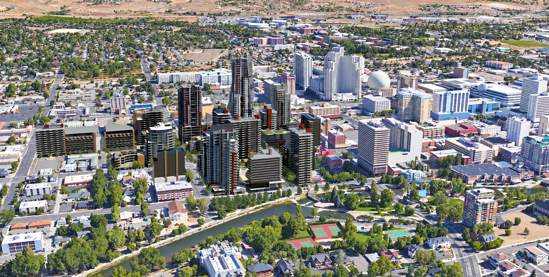 West 2nd District master plan